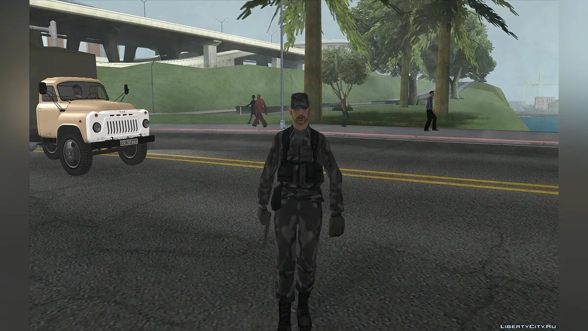 Пак персонажей в стиле SA / GTA San Andreas