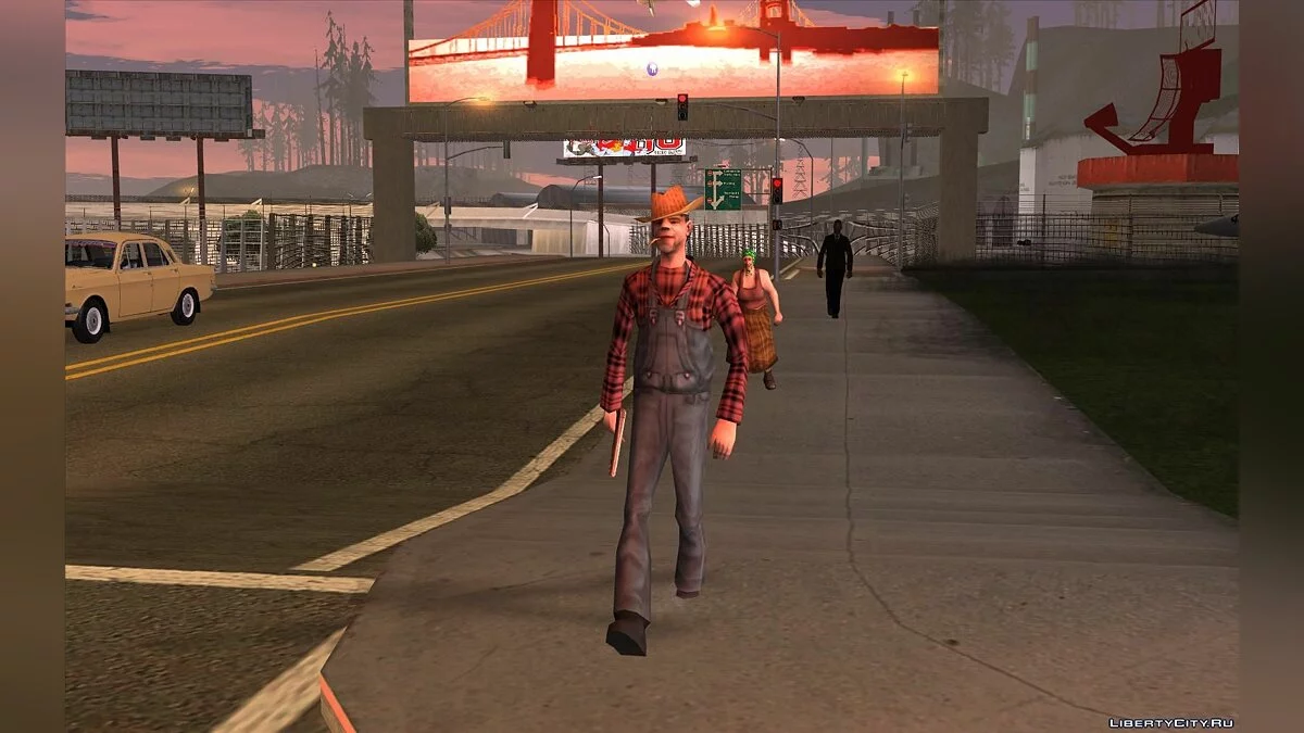 Пак персонажей в стиле SA / GTA San Andreas