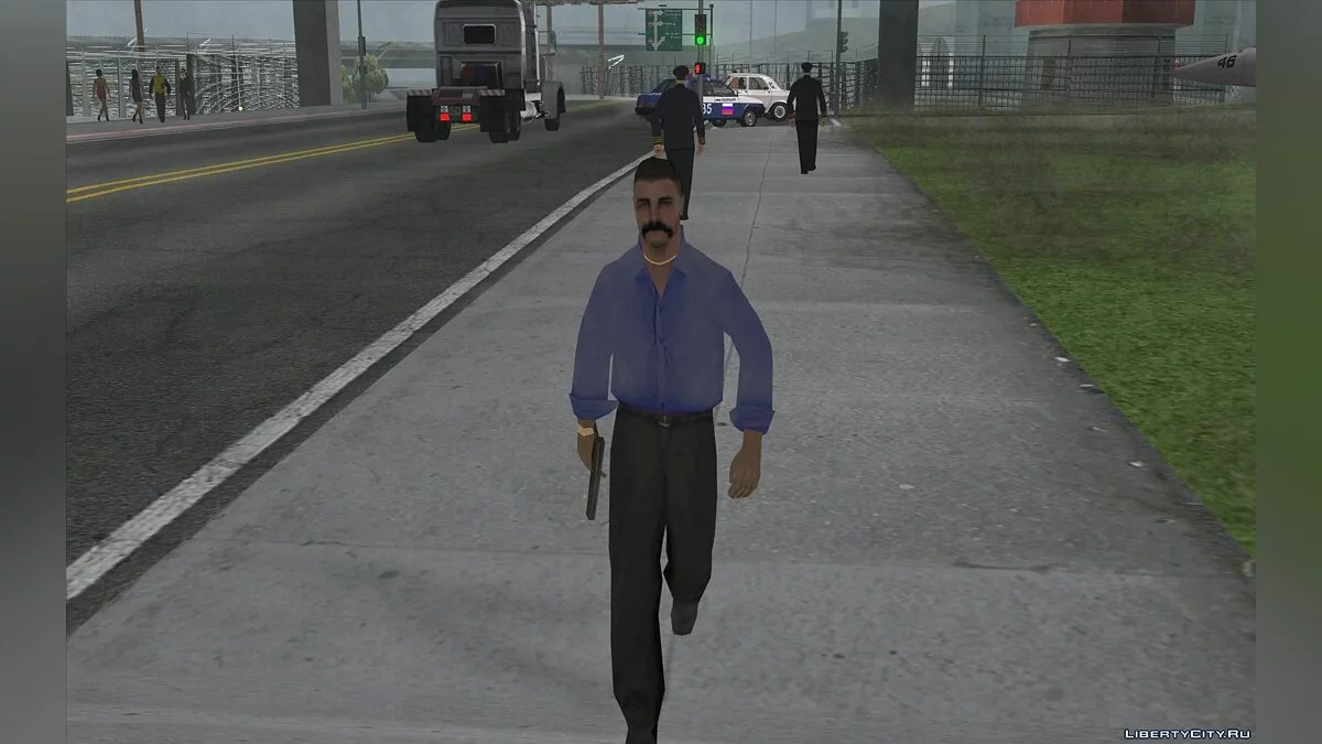 Пак персонажей в стиле SA / GTA San Andreas