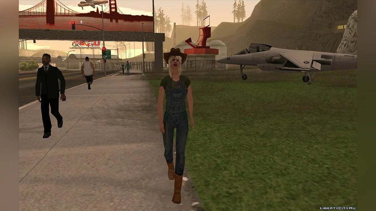 Пак персонажей в стиле SA / GTA San Andreas