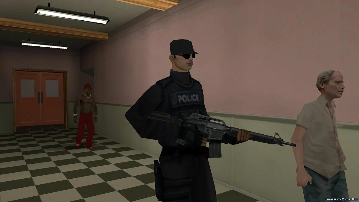 Офицер Спецназа / GTA San Andreas