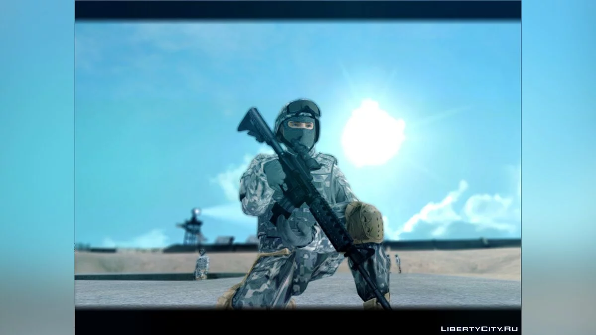 New Military USA skin / GTA San Andreas