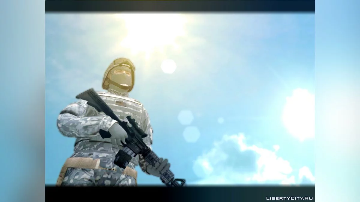 New Military USA skin / GTA San Andreas