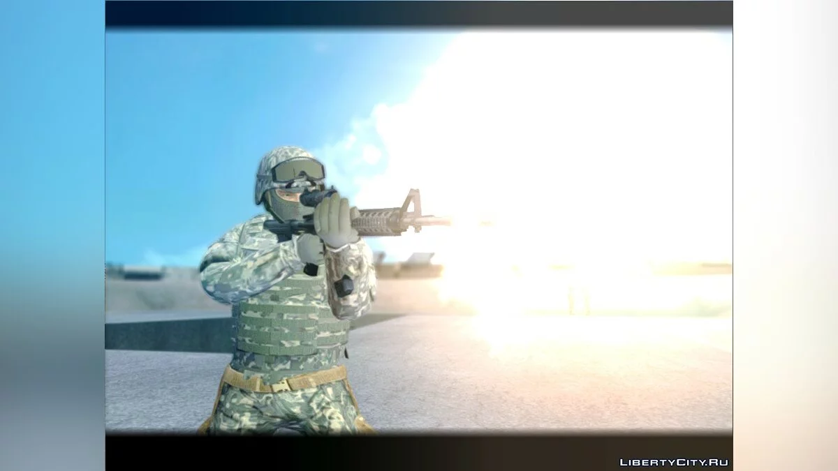New Military USA skin / GTA San Andreas