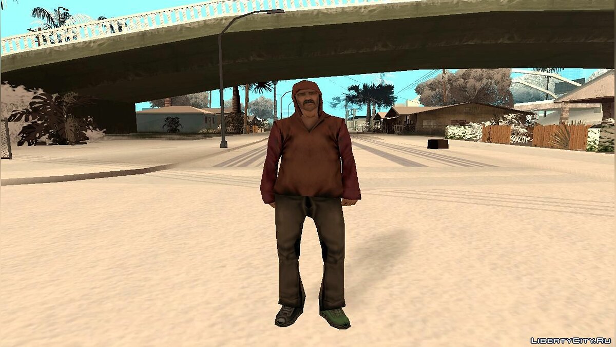 Скачать Вырезанные скины для GTA San Andreas