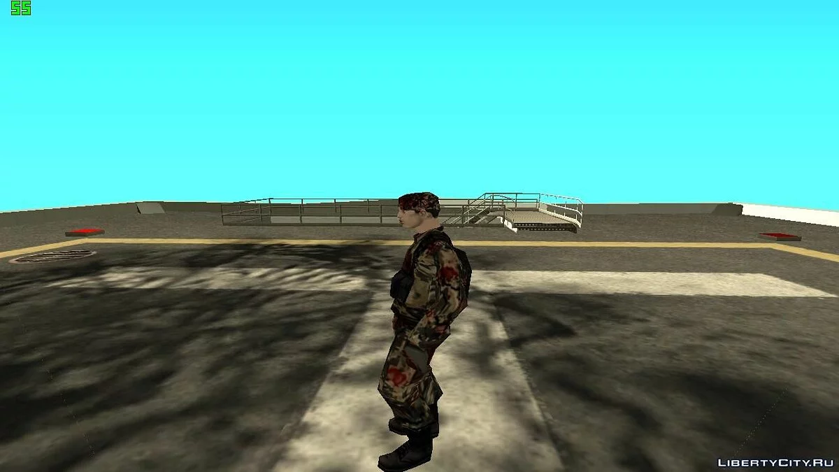 Зомби скин военного  / GTA San Andreas
