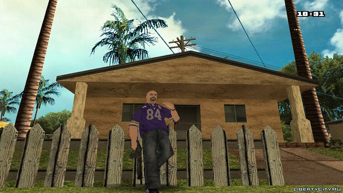 Sebastien Chabal / GTA San Andreas