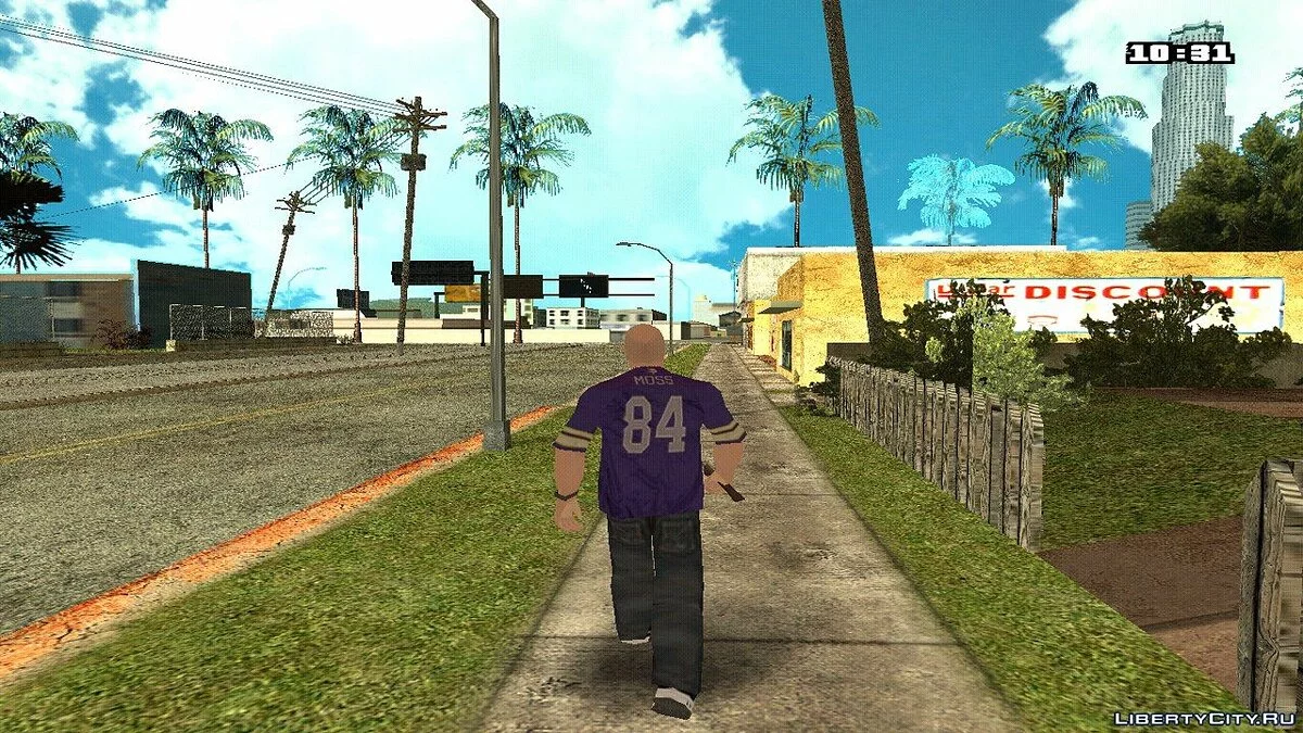 Sebastien Chabal / GTA San Andreas