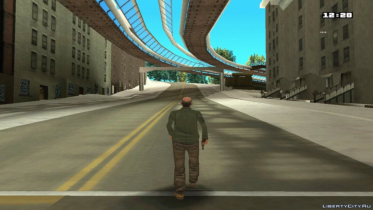 Очкарик Fred / GTA San Andreas