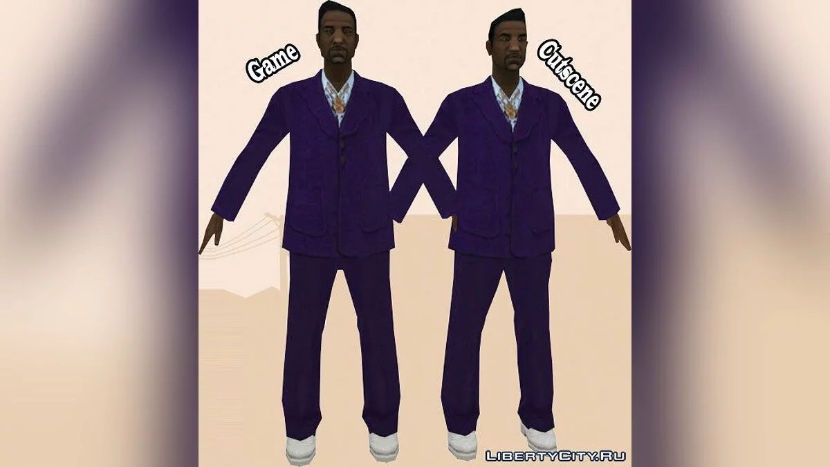 Скины из cutscene.img / GTA San Andreas