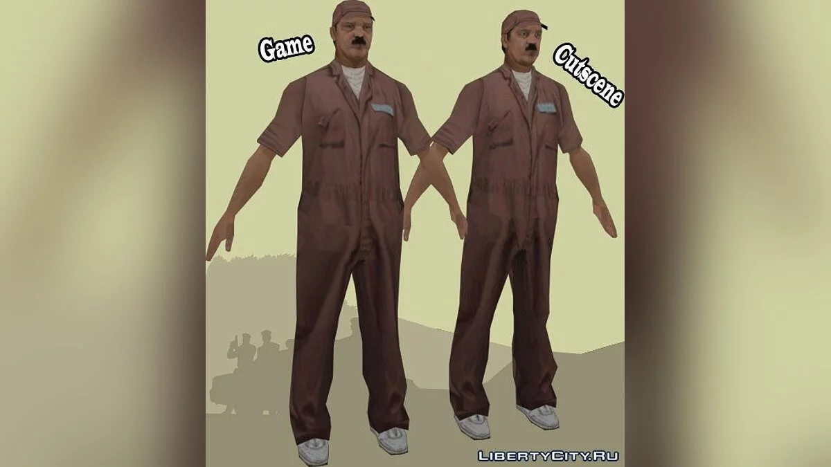 Скины из cutscene.img / GTA San Andreas