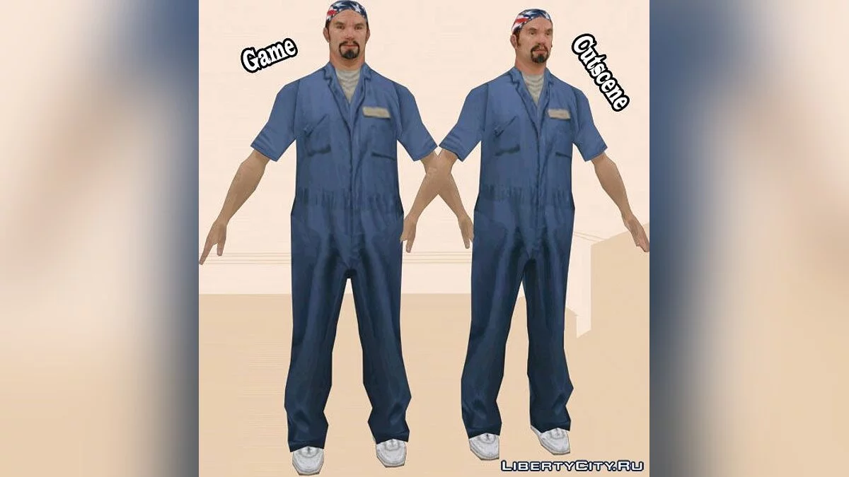 Скины из cutscene.img / GTA San Andreas