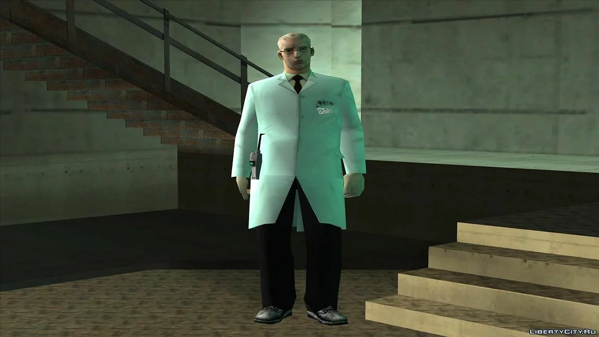 Пак персонала SCP / GTA San Andreas