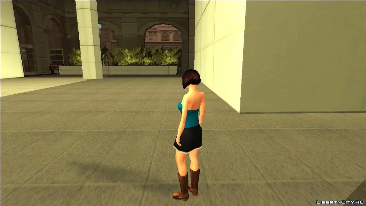 Джилл Валентайн из Resident Evil / GTA San Andreas