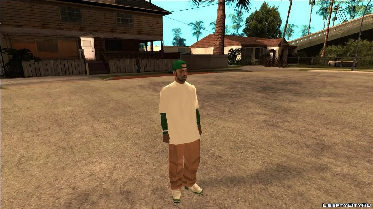 Grove Street Gang Members (+ банданы) / GTA San Andreas