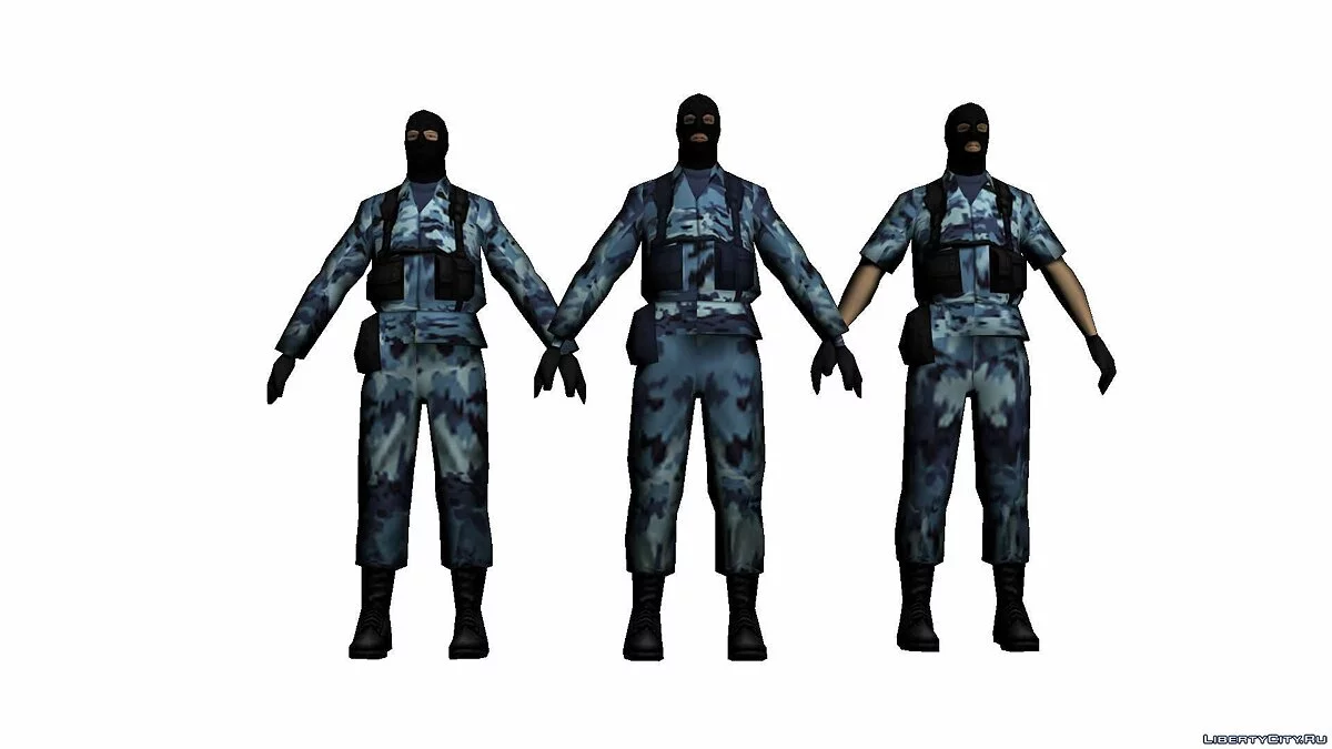 Камрады Богдана из Doomsday Heist DLC / GTA San Andreas