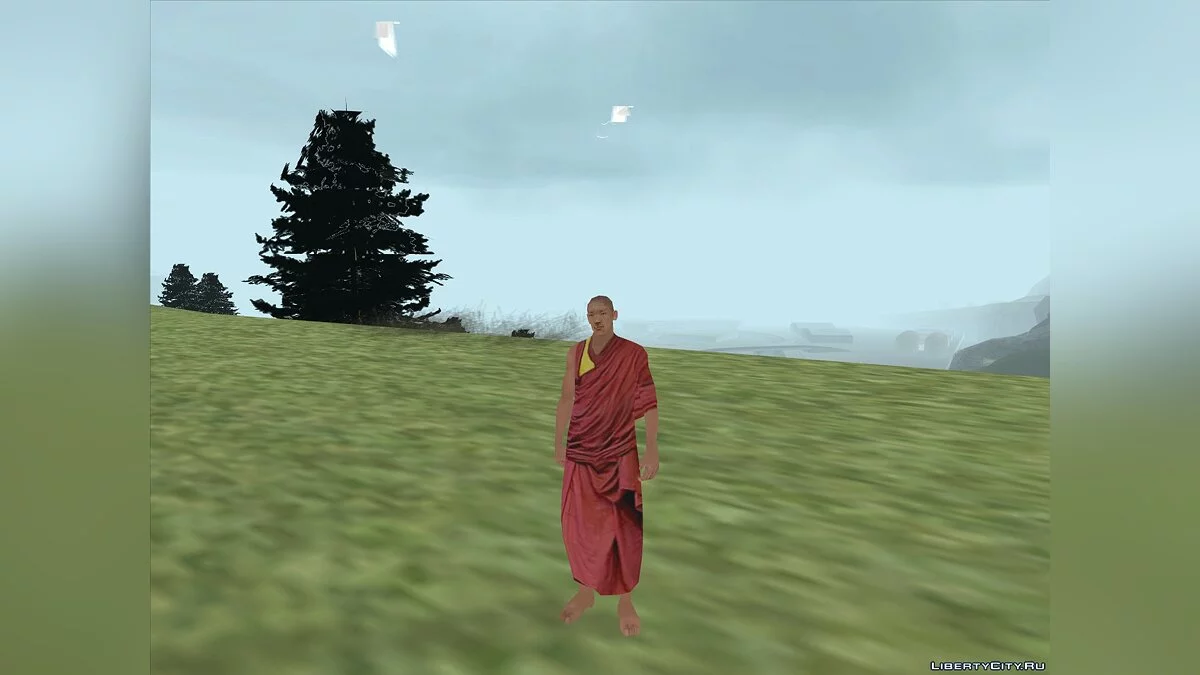 Молодой тибетский монах (チベットの人) / GTA San Andreas