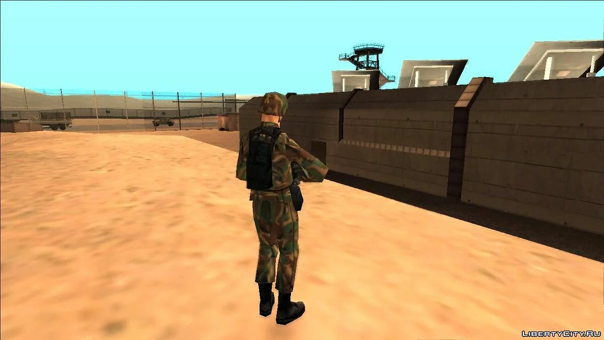 Новый спецназовец SWAT и армеец / GTA San Andreas