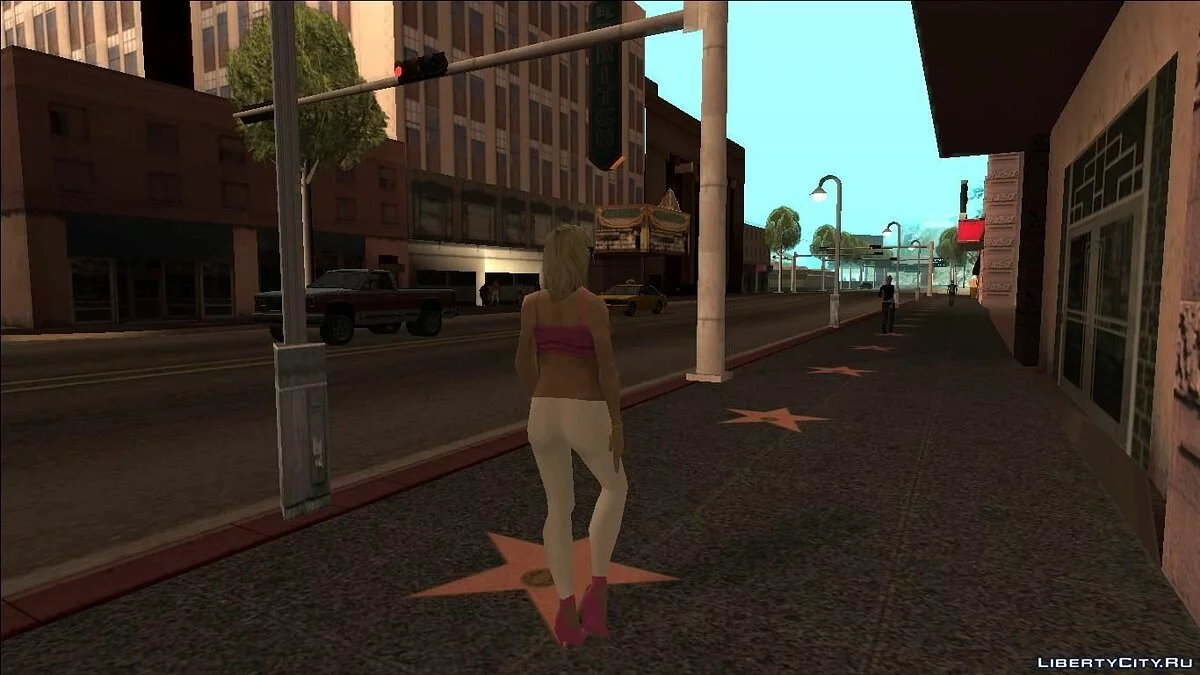 Рошель - Девушка с загрузочного экрана (арта) / GTA San Andreas