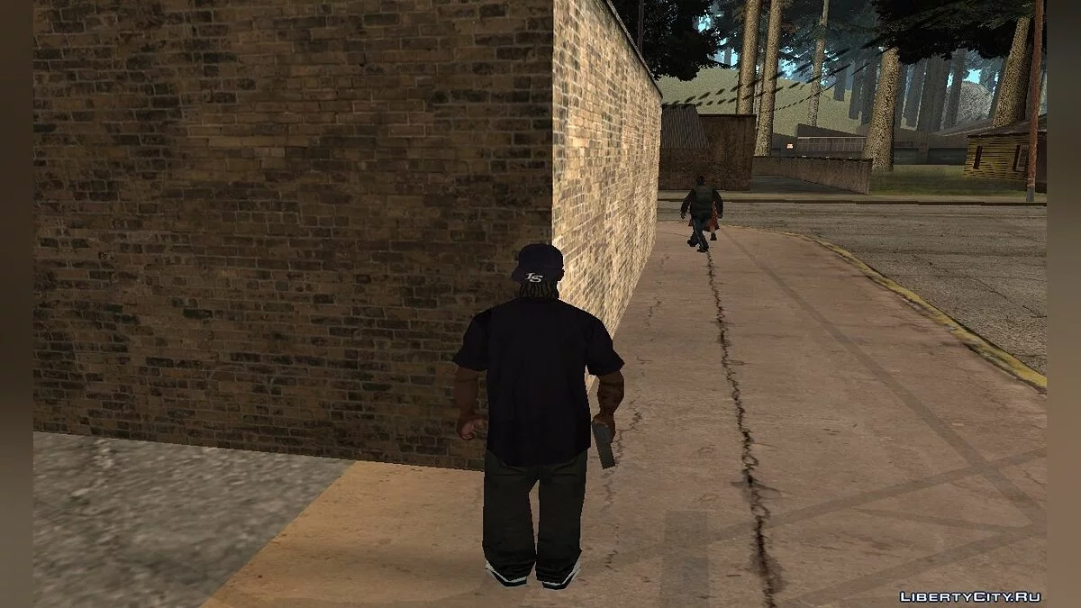 Man with Blue T-Shirt / GTA San Andreas