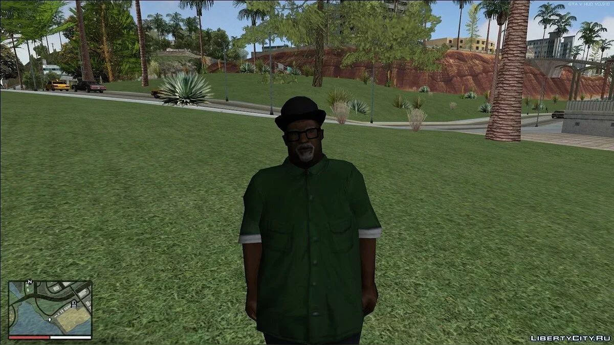Дедуля Смоук - Old Big Smoke / GTA San Andreas