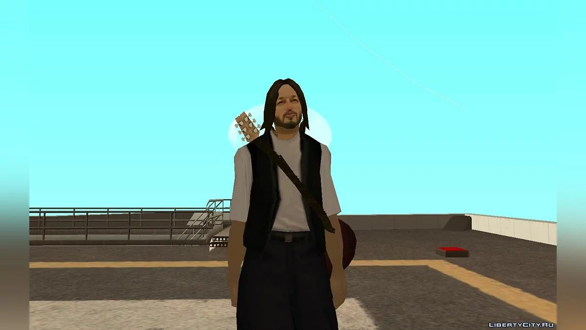 Дэвид Гилмор - участник группы Pink Floyd / GTA San Andreas