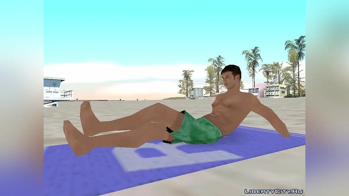 Пак пляжных скинов в стиле SA / GTA San Andreas