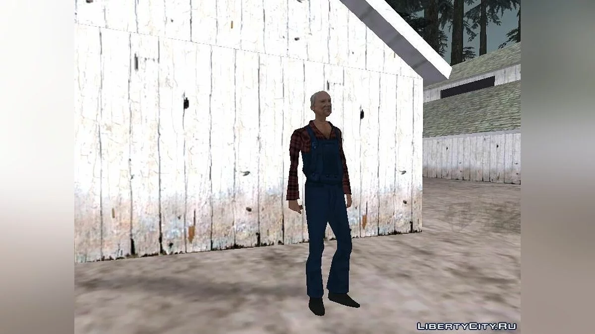 Скин пак фермеров в стиле Sa / GTA San Andreas