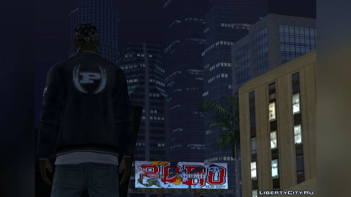 Black Crip Bandana / GTA San Andreas