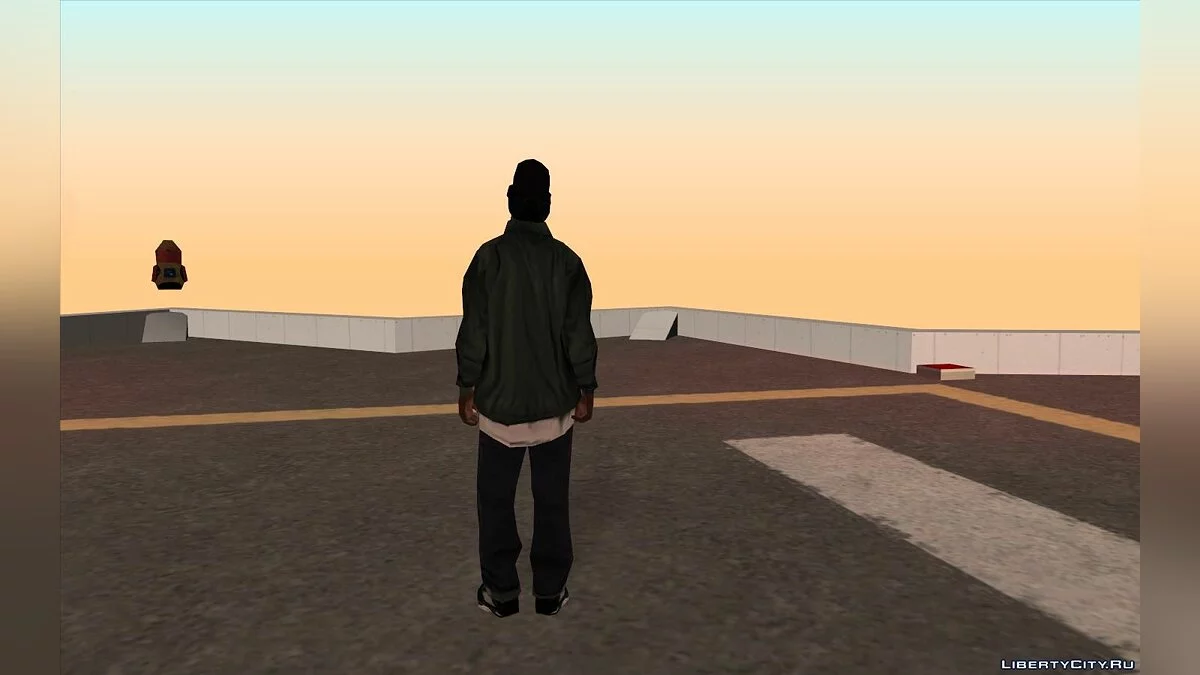 Карл в одежде Райдера / GTA San Andreas