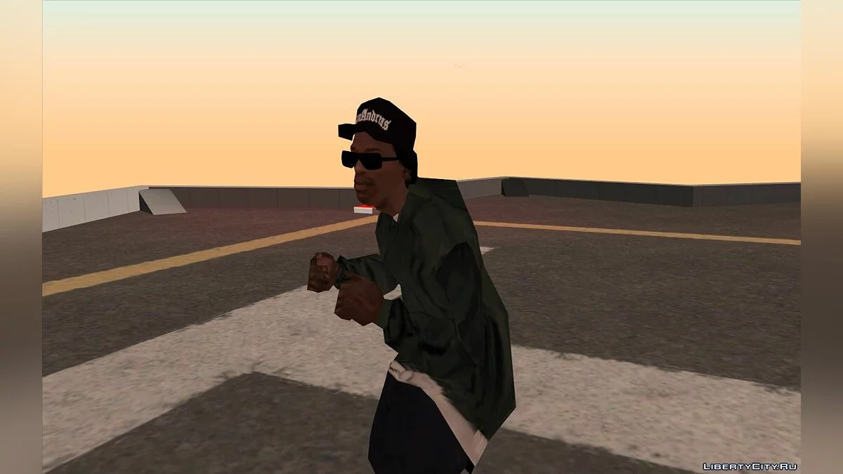 Карл в одежде Райдера / GTA San Andreas