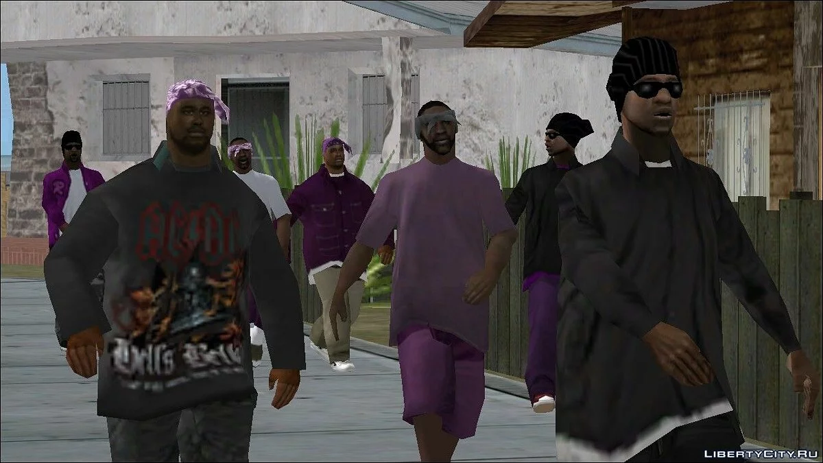 Сборник текстур для PedFuncs (обновление от 05.03.2021) / GTA San Andreas