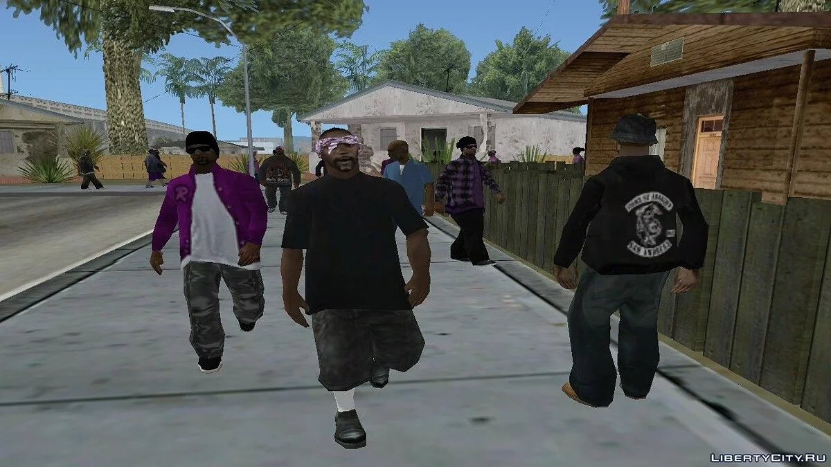 Сборник текстур для PedFuncs (обновление от 05.03.2021) / GTA San Andreas
