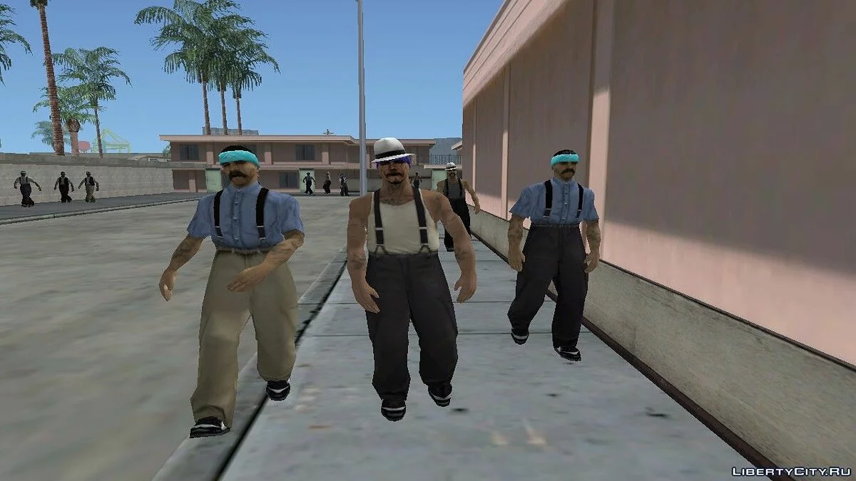 Сборник текстур для PedFuncs (обновление от 05.03.2021) / GTA San Andreas