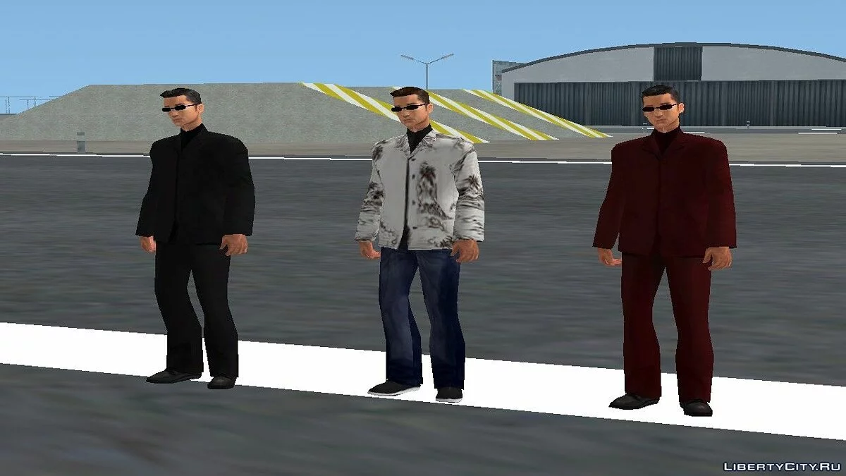 Сборник текстур для PedFuncs (обновление от 05.03.2021) / GTA San Andreas