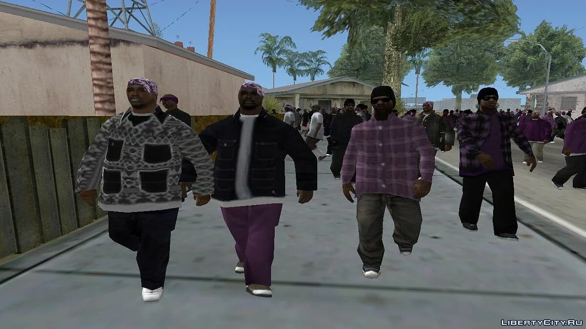 Сборник текстур для PedFuncs (обновление от 05.03.2021) / GTA San Andreas