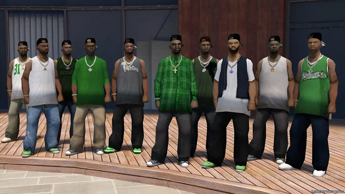 Сборник текстур для PedFuncs (обновление от 05.03.2021) / GTA San Andreas