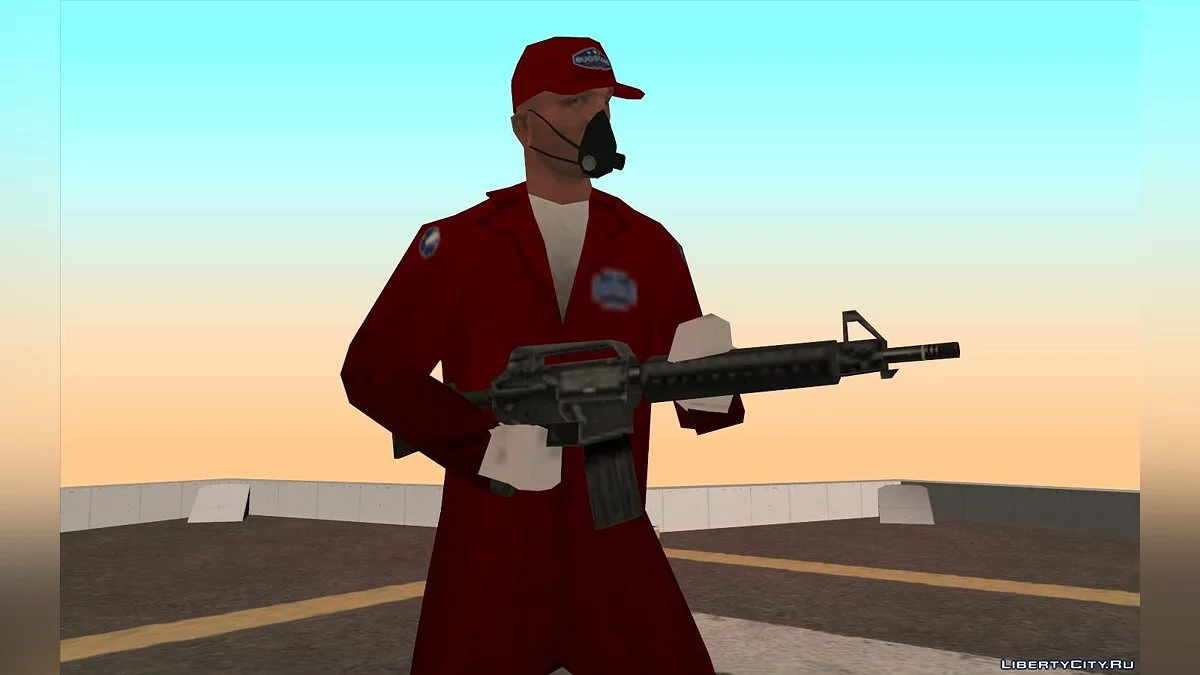 Уникальный скин Bugstar / GTA San Andreas