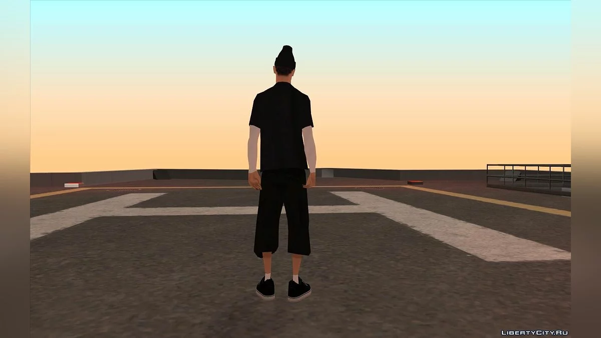 Wmybmx в одежде Trasher / GTA San Andreas