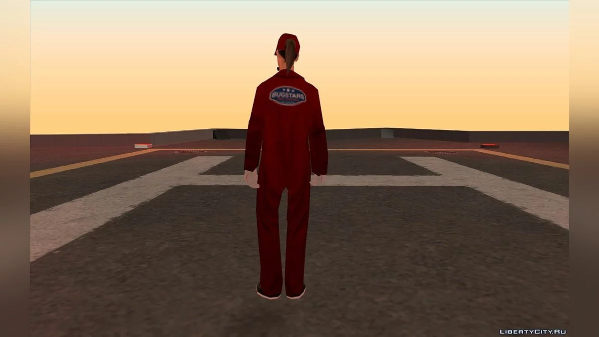 Женский скин Bugstar #4 / GTA San Andreas