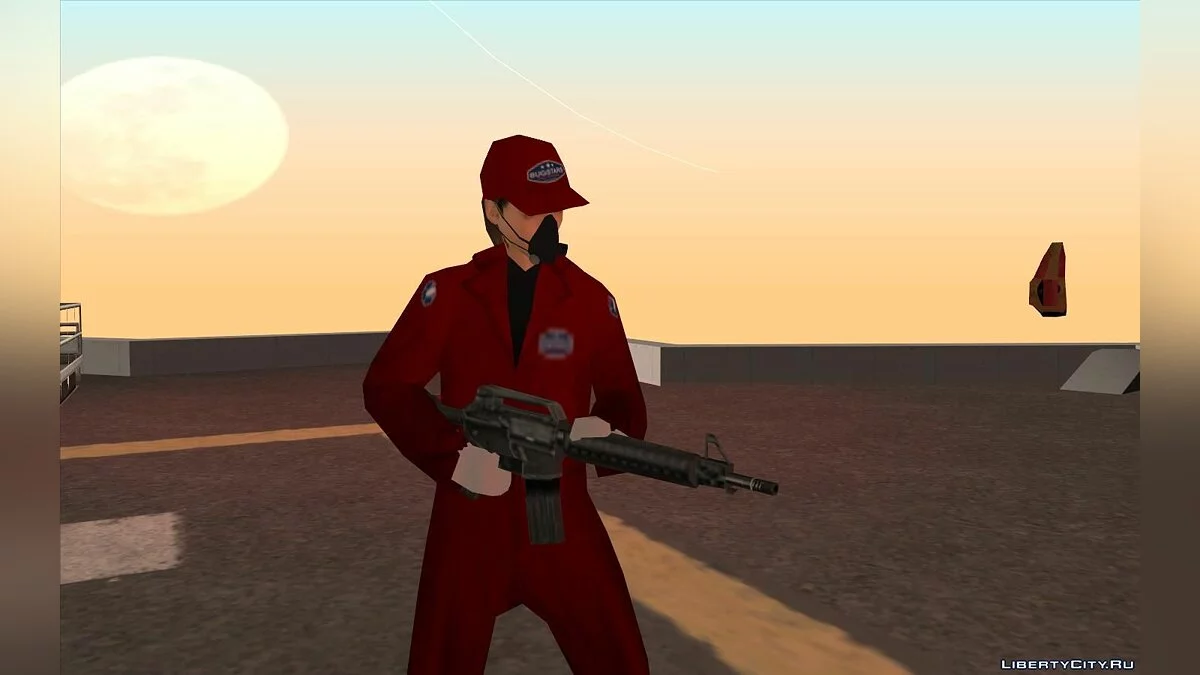 Женский скин Bugstar #4 / GTA San Andreas