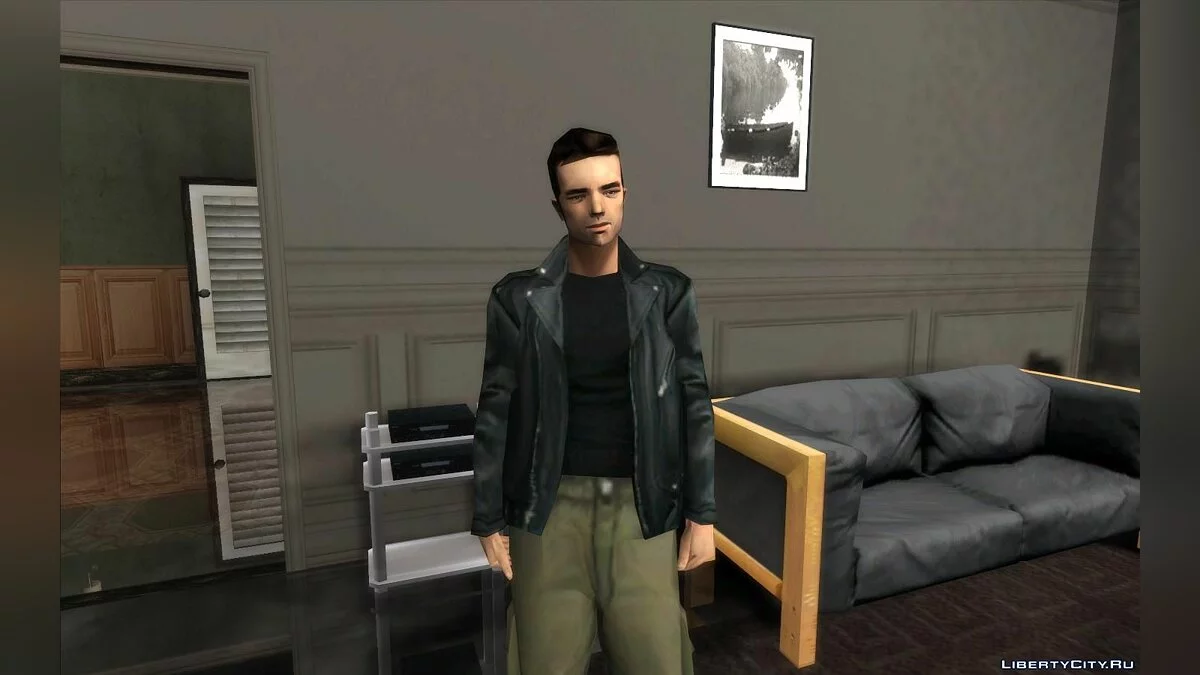Голова Клода из GTA 3 / GTA San Andreas