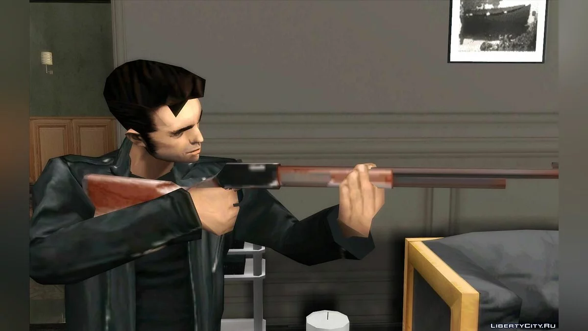 Голова Клода из GTA 3 / GTA San Andreas