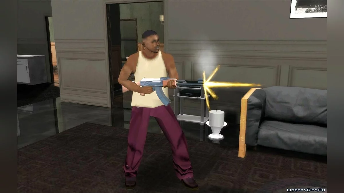 Новый член Баллас / GTA San Andreas