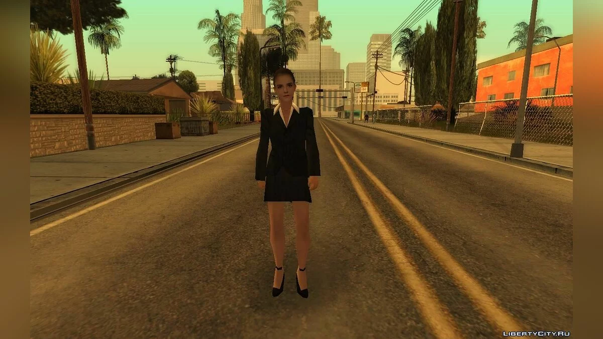 Бизнесвумен (девушка в деловом костюме) / GTA San Andreas