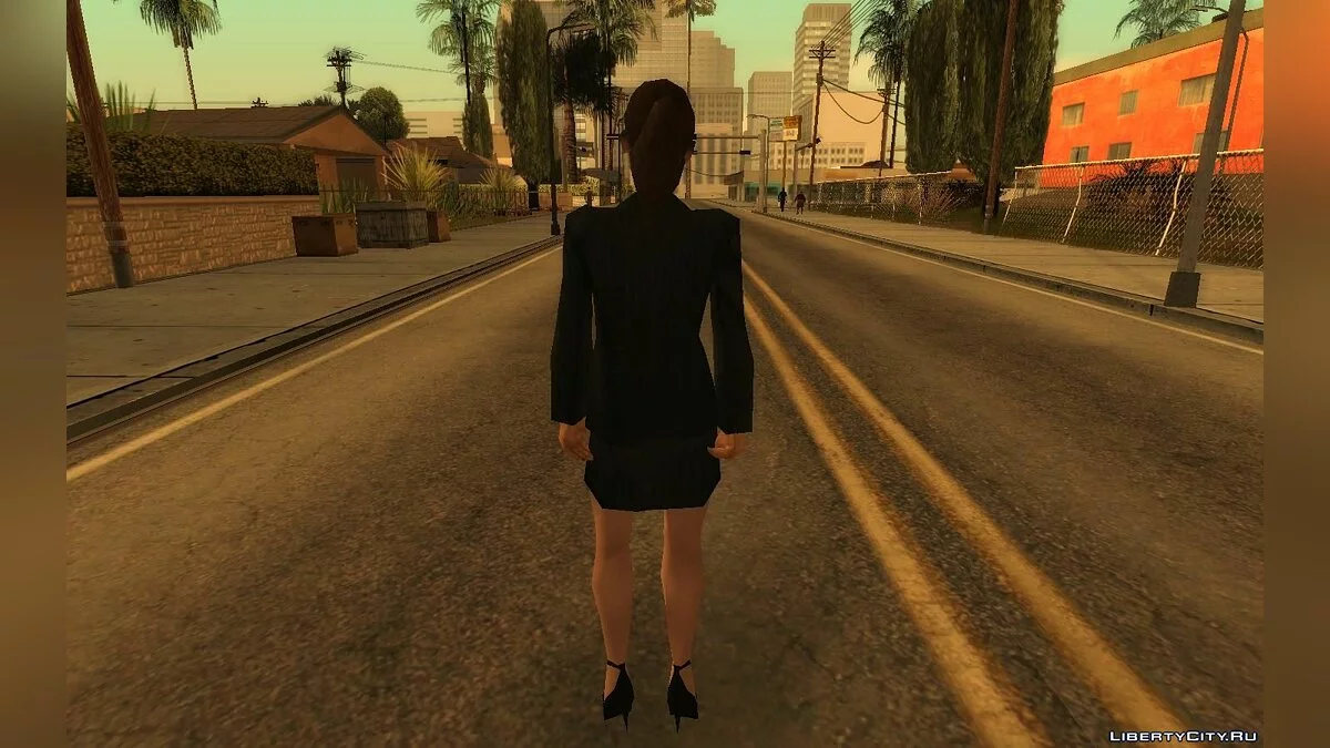 Бизнесвумен (девушка в деловом костюме) / GTA San Andreas