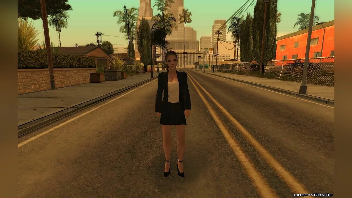 Бизнесвумен (девушка в деловом костюме) / GTA San Andreas