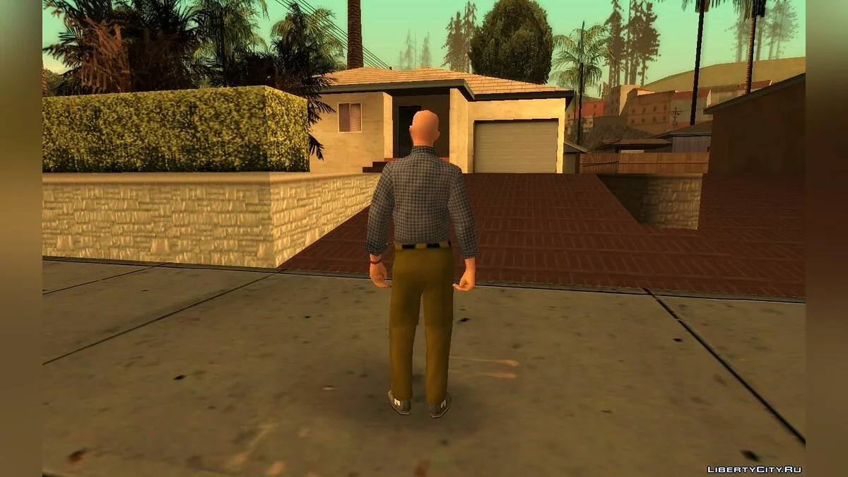 Мужчина с лысой головой  / GTA San Andreas