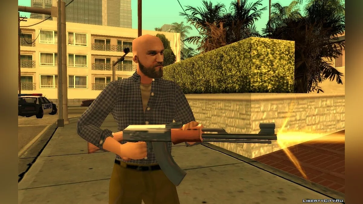 Мужчина с лысой головой  / GTA San Andreas