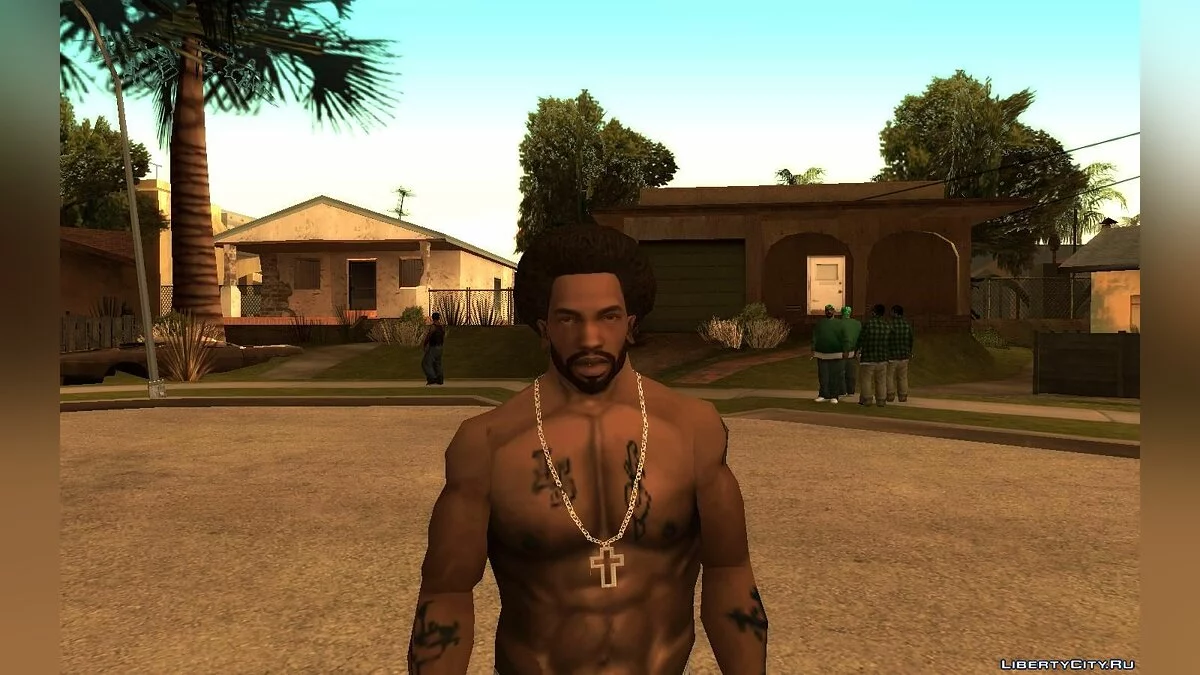 Новое лицо Карла и других персонажей / GTA San Andreas